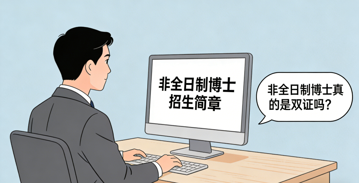非全日制博士真的是双证吗？答案一次性说清