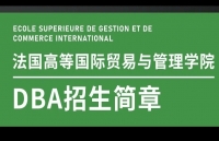 法国高等国际贸易与管理学院DBA招生简章